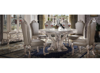 Round Dining table Table Baroque Italian Furniture Furnishings Dining room Tables
