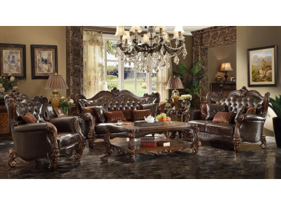 Classic Suite 3+2+1 Sofa set Couch Sofa Leather Sofa Upholstery