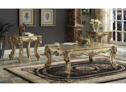 Elegant design coffee table side table sofa living room table baroque