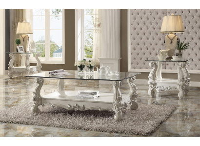 Elegant design coffee table side table sofa decoration living room table baroque