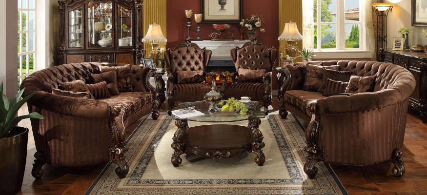 Living room Furniture Classic Sofa set Coffee table Sofa Couch Set