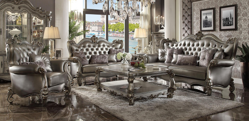 Luxury Furniture Sofa set Couch Sofa Upholstery 3+2+1 Seater Coffee table new