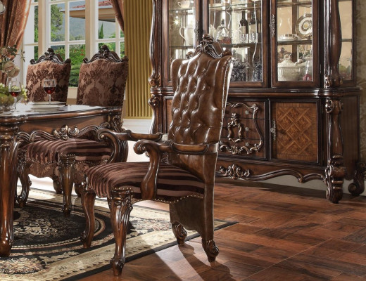Classic r Brown Chesterfield Seater exclusive r Leather chair Baroque style seating furniture