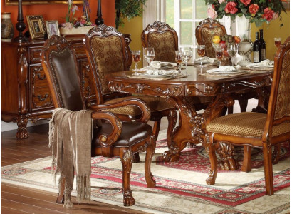 Luxury 1x Chair Dining room chair Living room chair Upholstered chair Kitchen chairs