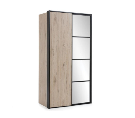 Loft Wardrobe Multi-Purpose Cabinet Wood Wardrobe Cabinets Furniture Brown