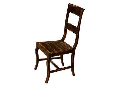 Designer Wood Chair in Dining room Luxury Furniture Brown Color new