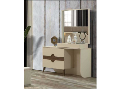 Beige Dressing table with Mirror Bedroom Furniture Design Konso lNew