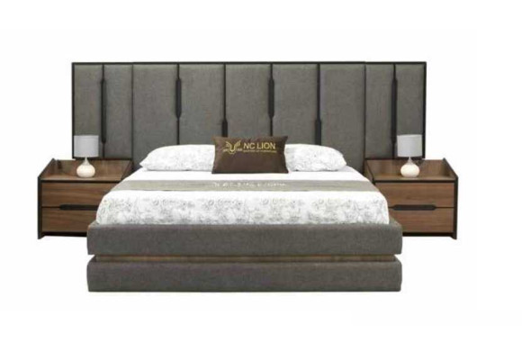 Modern 3-piece Bedroom Set Elegant Bed 2x Bedside tables Complete