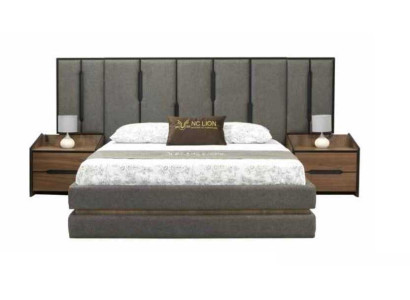 Modern 3-piece Bedroom Set Elegant Bed 2x Bedside tables Complete
