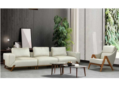 Sofa set 3+1 Seater 3 Armchair Sets Fabric Living room Set 3pcs