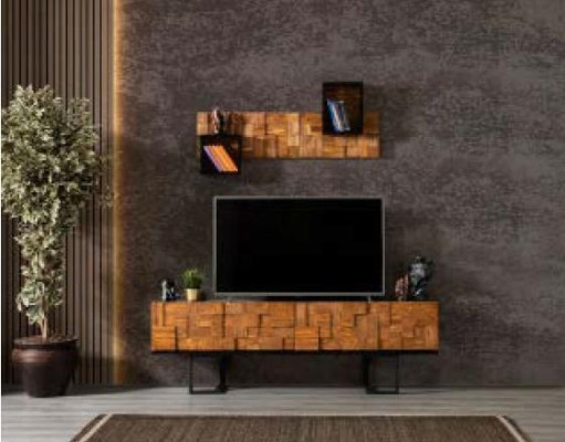 Modern Wood Chest of drawers Sideboard TV Stand Wardrobe Furniture 180cm