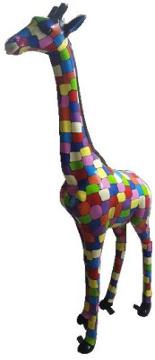 Designer Figures Modern Decorations Garden Giraffe Statue Sculpture Sculptures