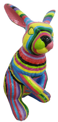 Design home decoration sculptures statues figures abstract rabbit figure decoration