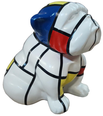 Colorful Abstract Figure Dog Sculpture Sculptures Statue Decoration Figures Garden