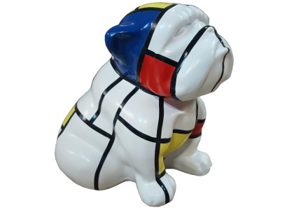 Colorful Abstract Figure Dog Sculpture Sculptures Statue Decoration Figures Garden