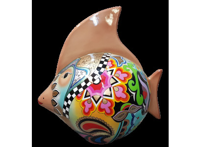 Home Decoration Sculptures Statues Figures Abstract Fish Figure Handcraft Decoration