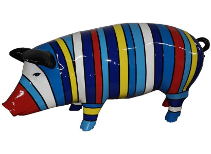 Home Decorative Sculptures Abstract Pig Design Statues Figures Figure Decoration