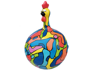 Design decoration statue hanging painted living room garden figures sculptures statues