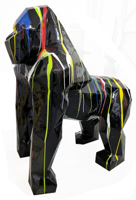 Figures statues decoration decoration gorilla garden new design figure statue modern