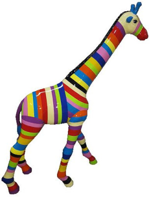 Home decoration statues sculptures design figures abstract giraffe figure decoration