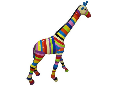 Home decoration statues sculptures design figures abstract giraffe figure decoration