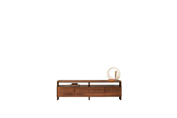 Sideboard TV stand TV cabinet lowboard brown table living room design wood
