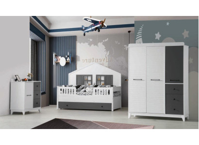Modern Set for Childrens room Multicolor Perfect furniture for your interior