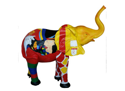 Designer Figure Statue Modern Figures Decoration Elephant Decorative Garden Sculptures