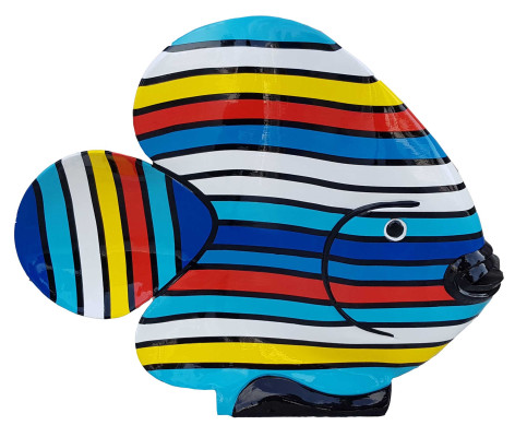 Abstract Fish Figure Handcraft Decoration Home Decoration Sculptures Statues Figures