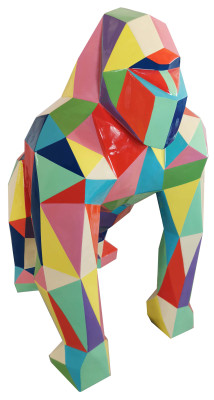 Gorilla Design Figure Statue Modern Figures Statues Decoration Decoration Garden new