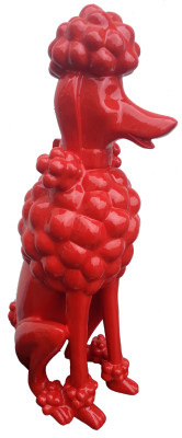 Designer Abstract Figure Modern Figures Decoration Poodle Decorative Garden Sculptures