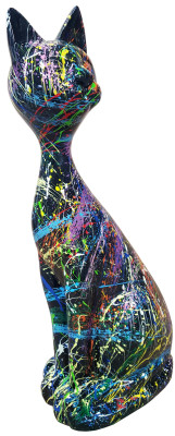 Designer Decorative Statues Modern Painted Figures Abstract Statues Handcraft
