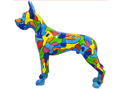 Designer Figure Statue Modern Figures Decoration Dog Garden Sculpture Sculptures