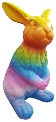 Designer Figures Modern Decorations Garden Figures Rabbit Sculpture Sculptures