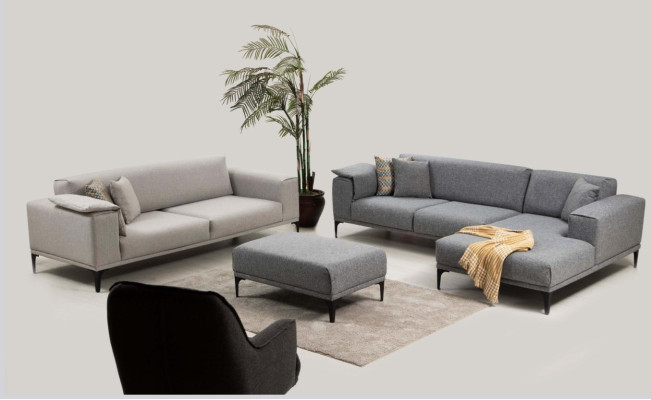 Seat cushion sets Couches Upholstery Sofa set Corner sofa L-shape +3+1 Seater