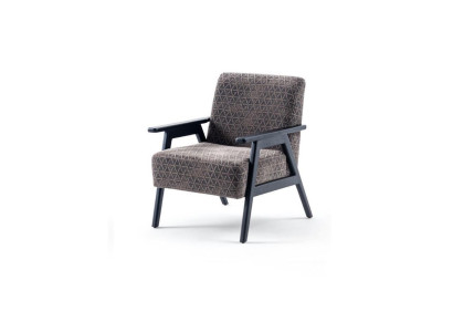 Living room Armchair Single Seater 1 Seater Fabric Armchair Gray Classic new