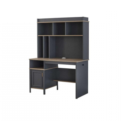 Children's room furniture Children's room Bed Children's bed Gray Wood Set 4 pieces