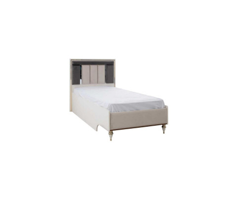 Luxury Childrens bed Bed Frame Bed Childrens room Bed frame e Beige Fabric