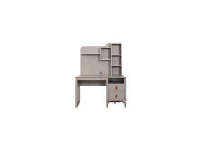 Desk Office desk Computer desk Beige Office furniture Wood Table Shelves