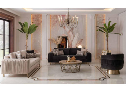 Schiker Sofa set Sofa 3+3 Seater with Armchair for Living room new Design