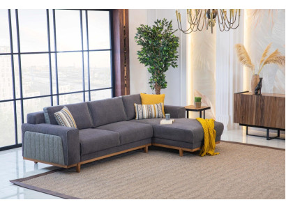 Luxury corner sofa L-shape for living room modern design new and high quality furniture