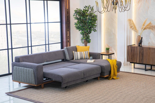 Luxury corner sofa L-shape for living room modern design new and high quality furniture