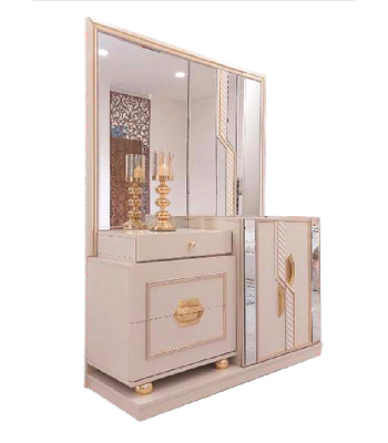 Bedroom Set Modern Double bed 2x Bedside tables Luxury Wardrobe new