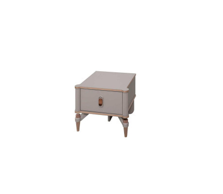 Children's furniture girls children's room bed children's bed beige wood set 4 pieces