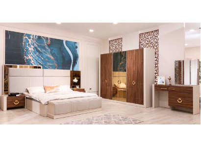Bedroom Furniture Modern Set 6tlg Designer Furnishings new Double bed