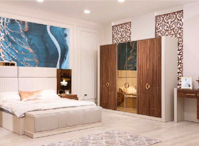 Bedroom Furniture Modern Set 6tlg Designer Furnishings new Double bed