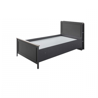 Children's furniture suite children's room bed children's bed gray wood set 5 pieces
