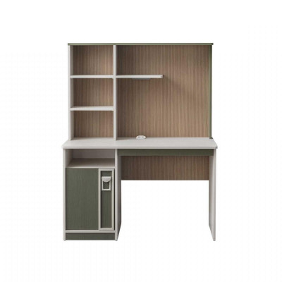 Kinderfurniture Suite Childrens room Bed Childrens bed Gray Wood Set 4pcs