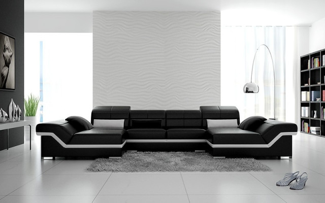 Corner Couch Designer Seat Furniture Couches Modern Sofa Corner suite U-shape Upholstery