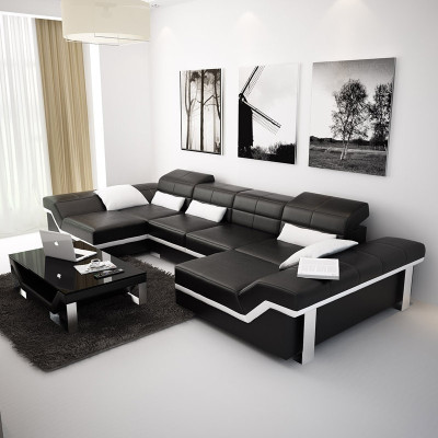 Corner Couch Designer Seat Furniture Couches Modern Sofa Corner suite U-shape Upholstery